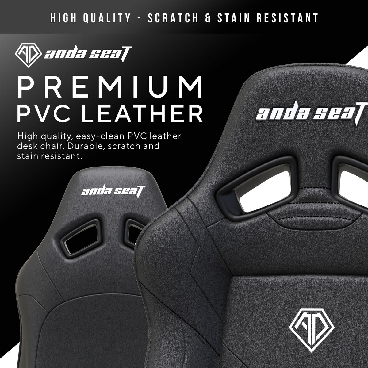 Spelstol AndaSeat Dark Demon Premium Svart